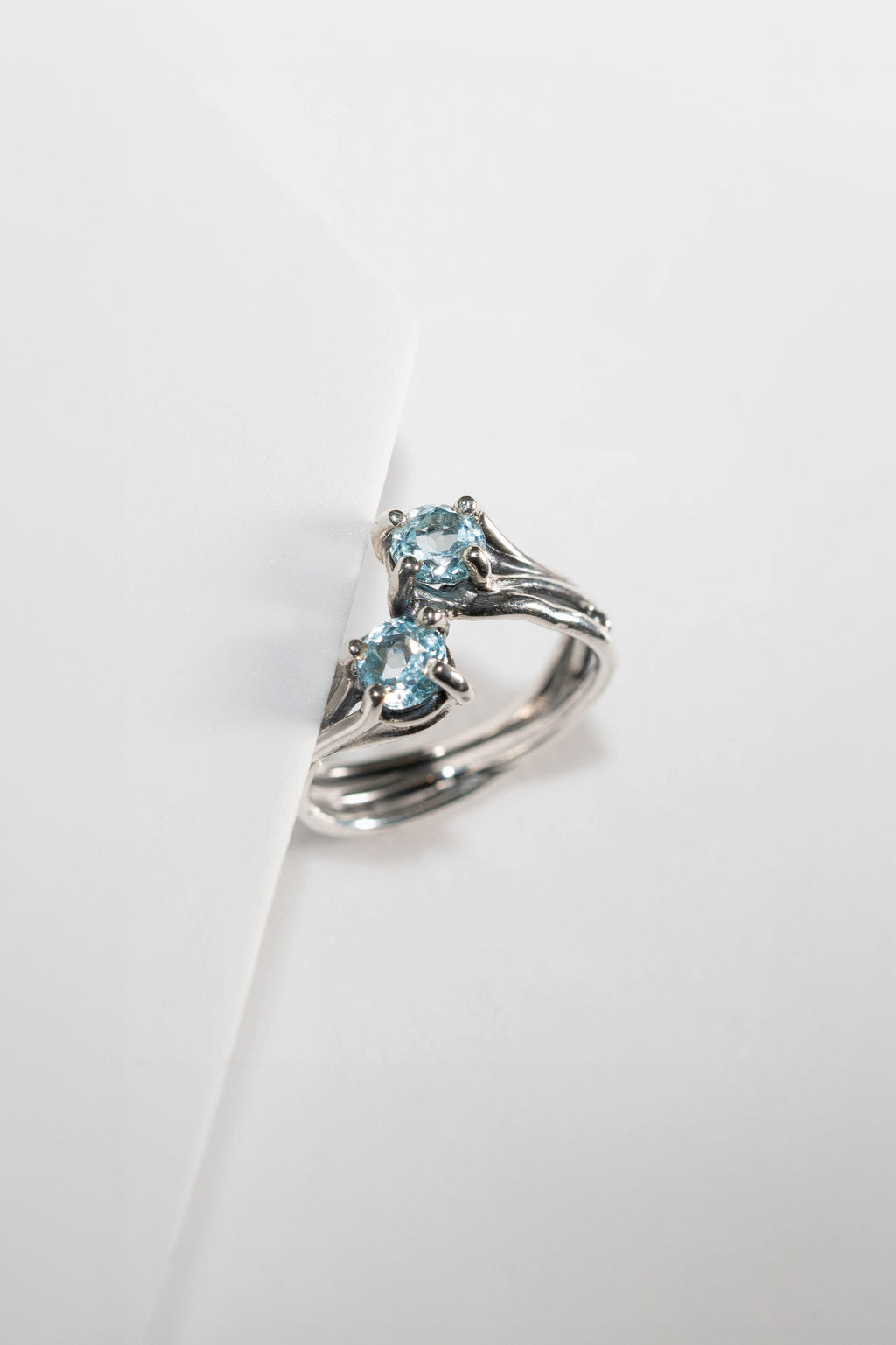 Blue Topaz Oceania Ring