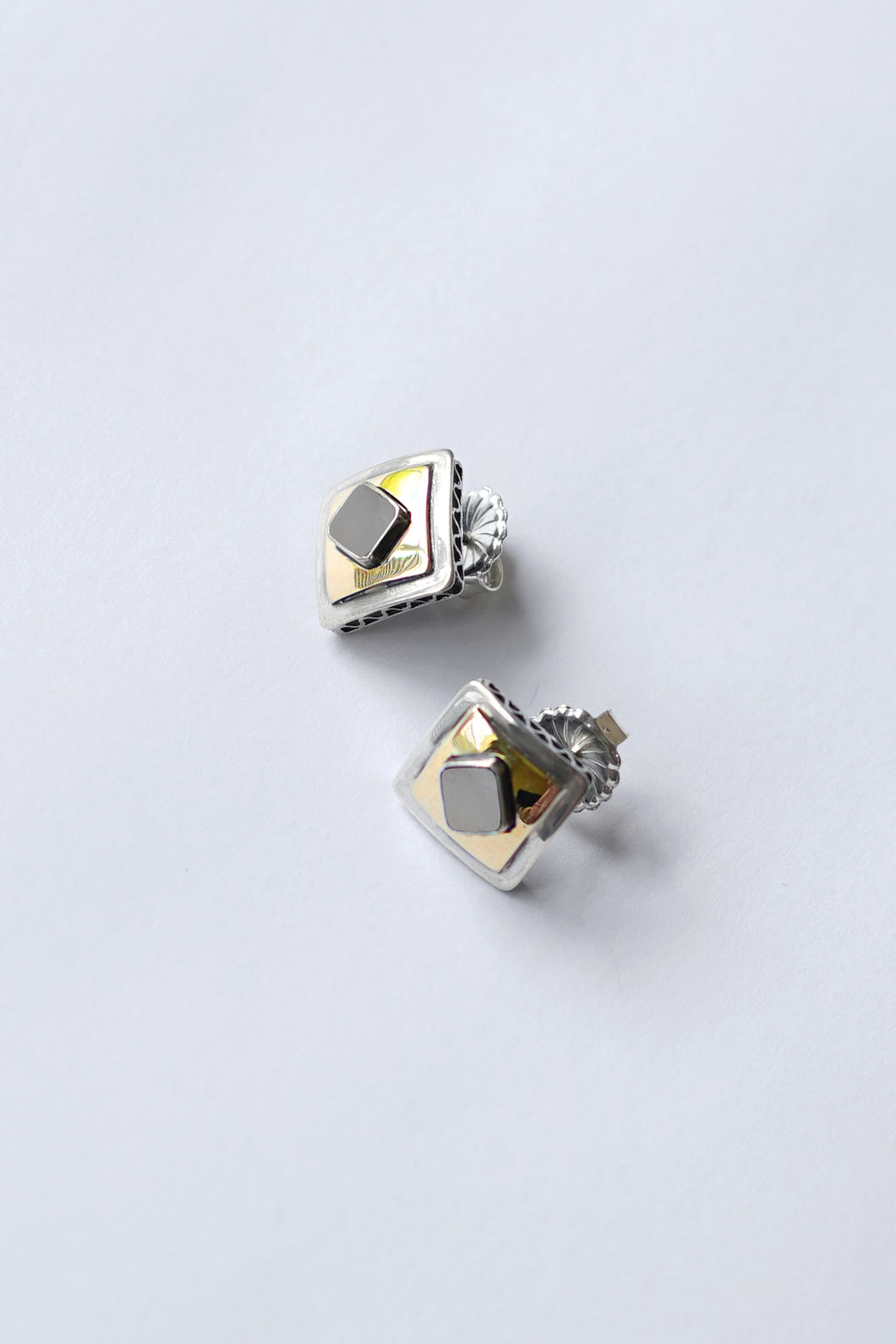 Mother of Pearl Cleo Studs