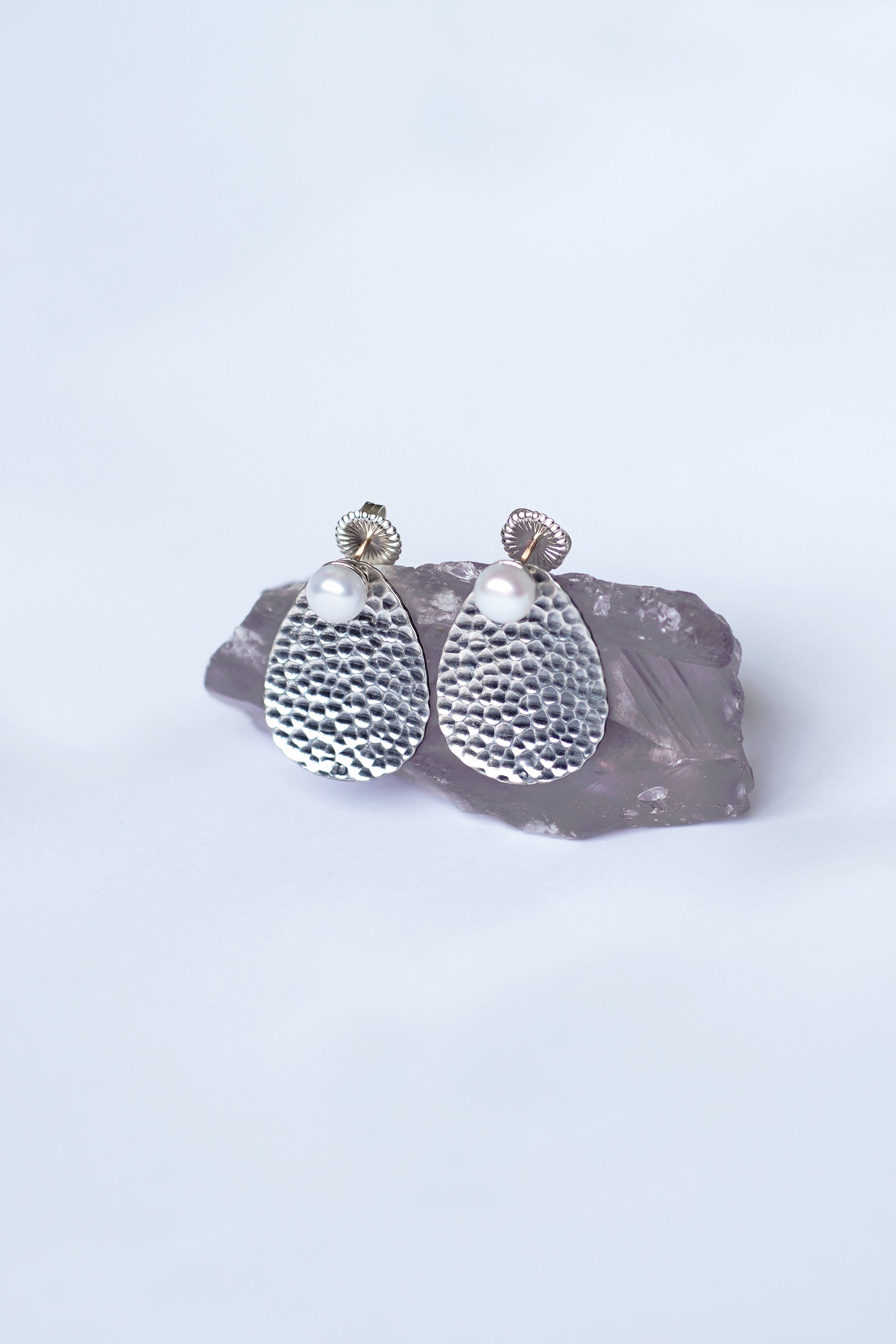 Dhalia Three-in-One Pearl Earrings