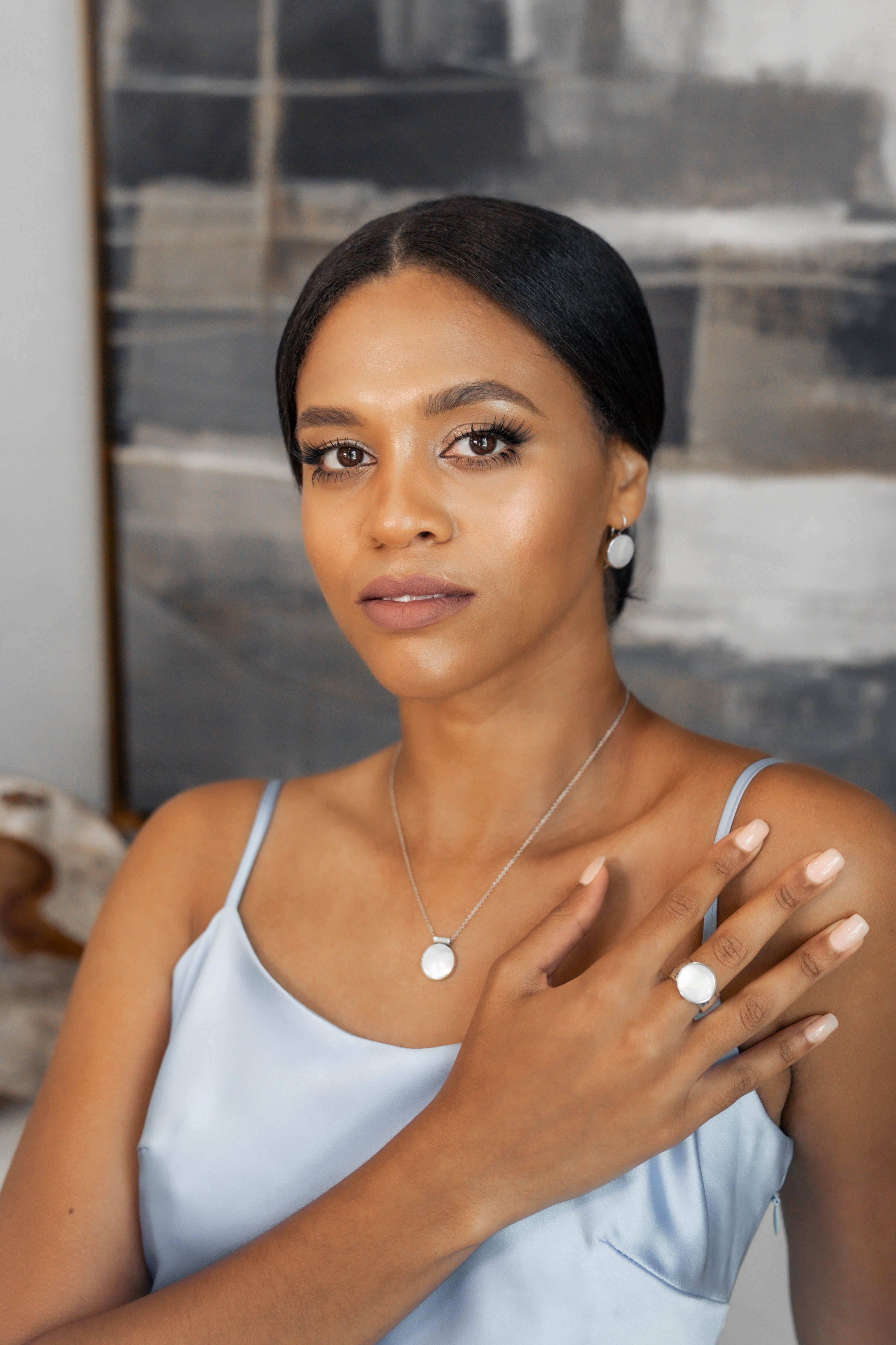 Eléa Mother-of-Pearl Necklace