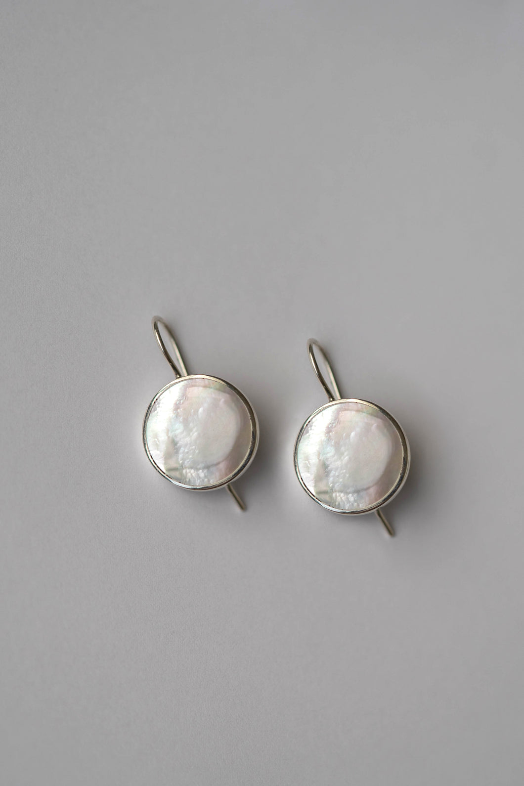 Elinore Mother Of Pearl & Gold Brass Floral Earring | Lisi Lerch