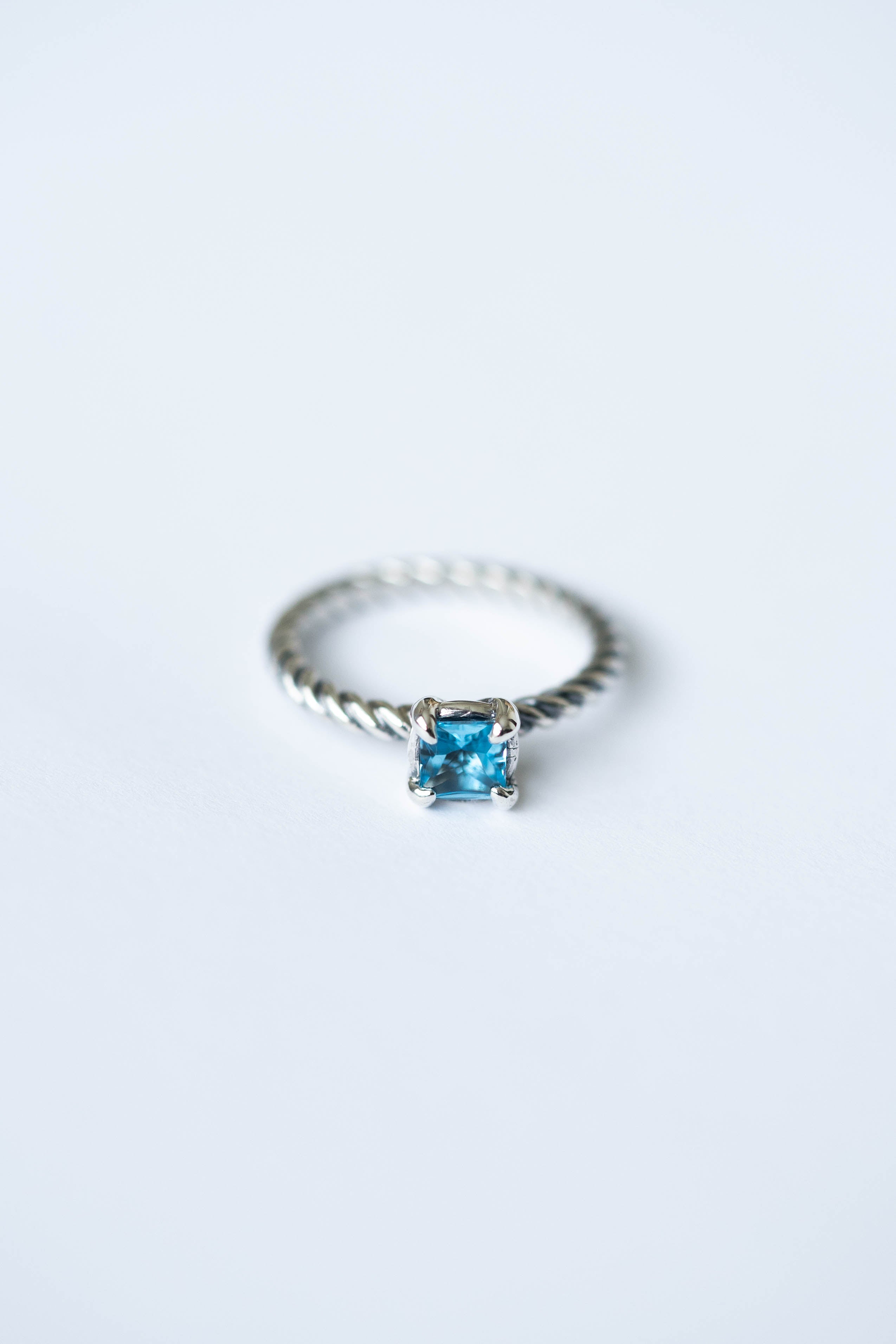 Blue Topaz Sophia Ring