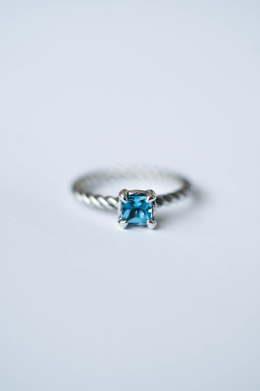 Blue Topaz Sophia Ring