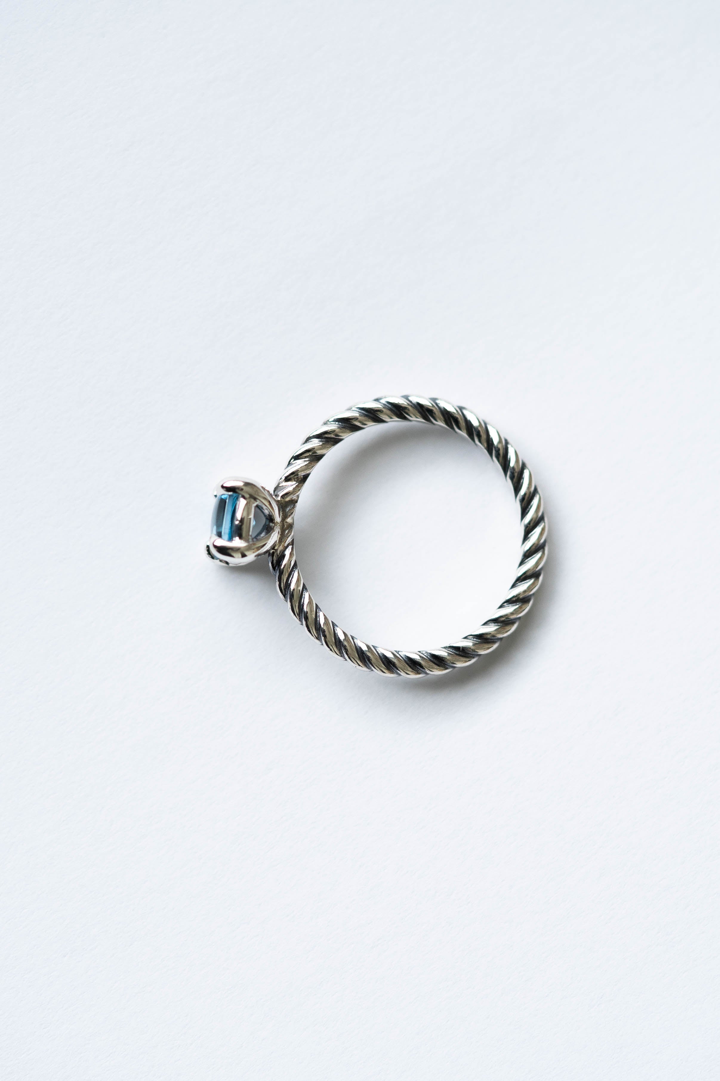 Blue Topaz Sophia Ring