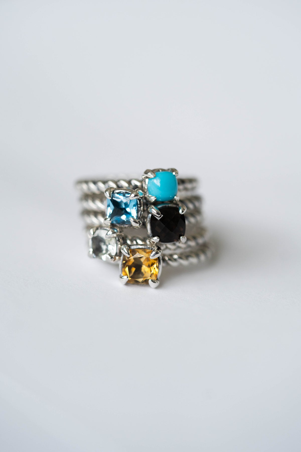 Blue Topaz Sophia Ring