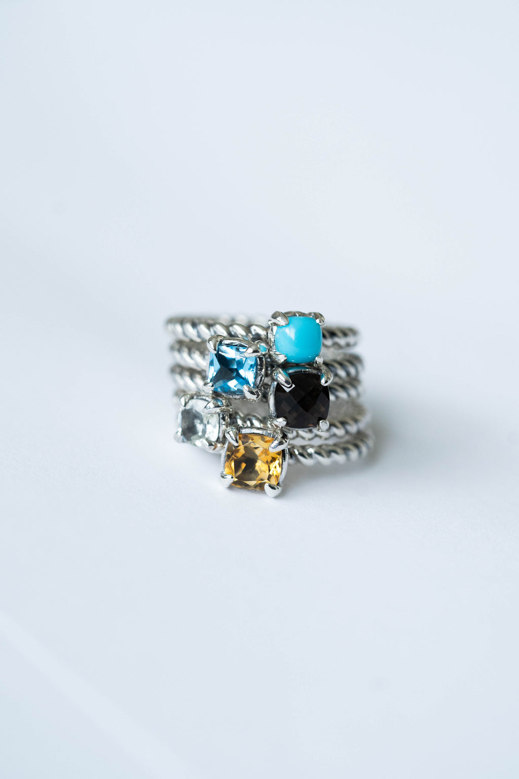 Smoky Quartz Sophia Ring