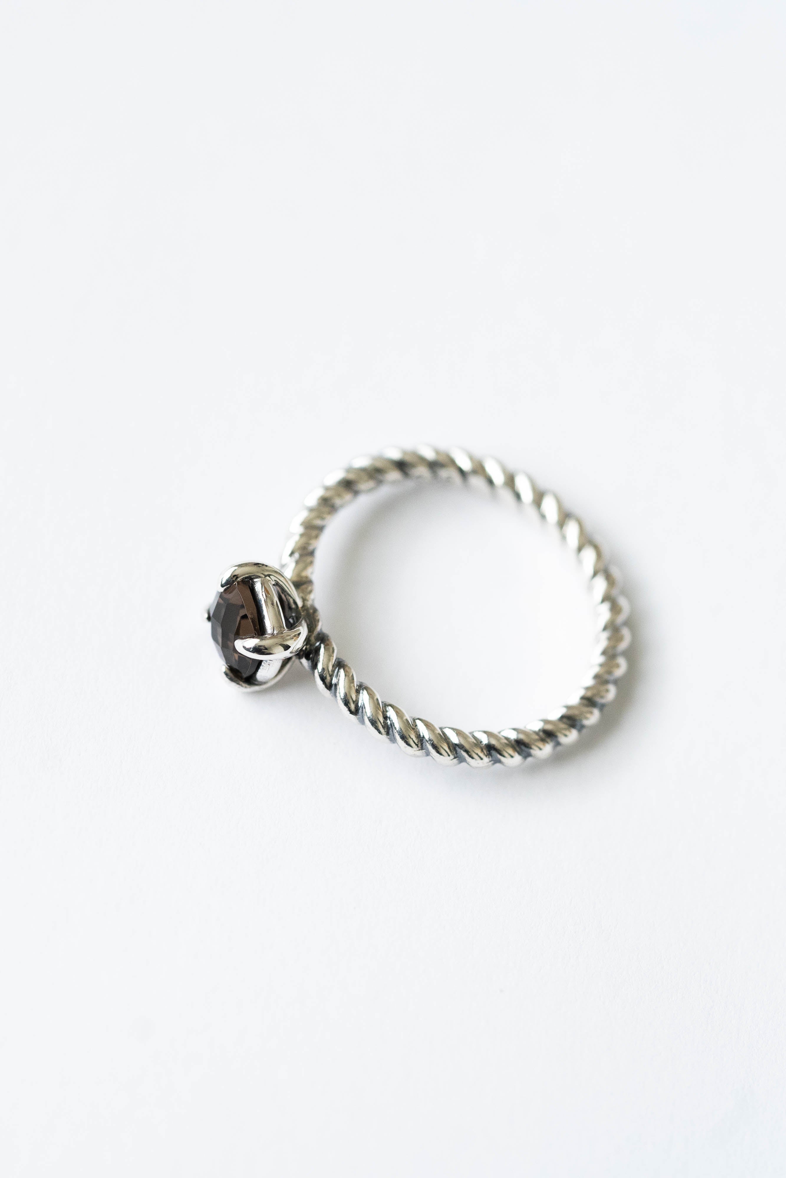 Smoky Quartz Sophia Ring