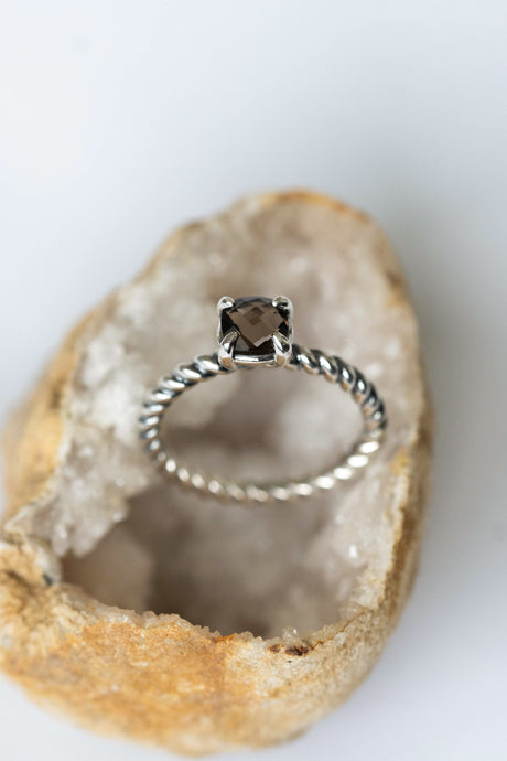 Smoky Quartz Sophia Ring