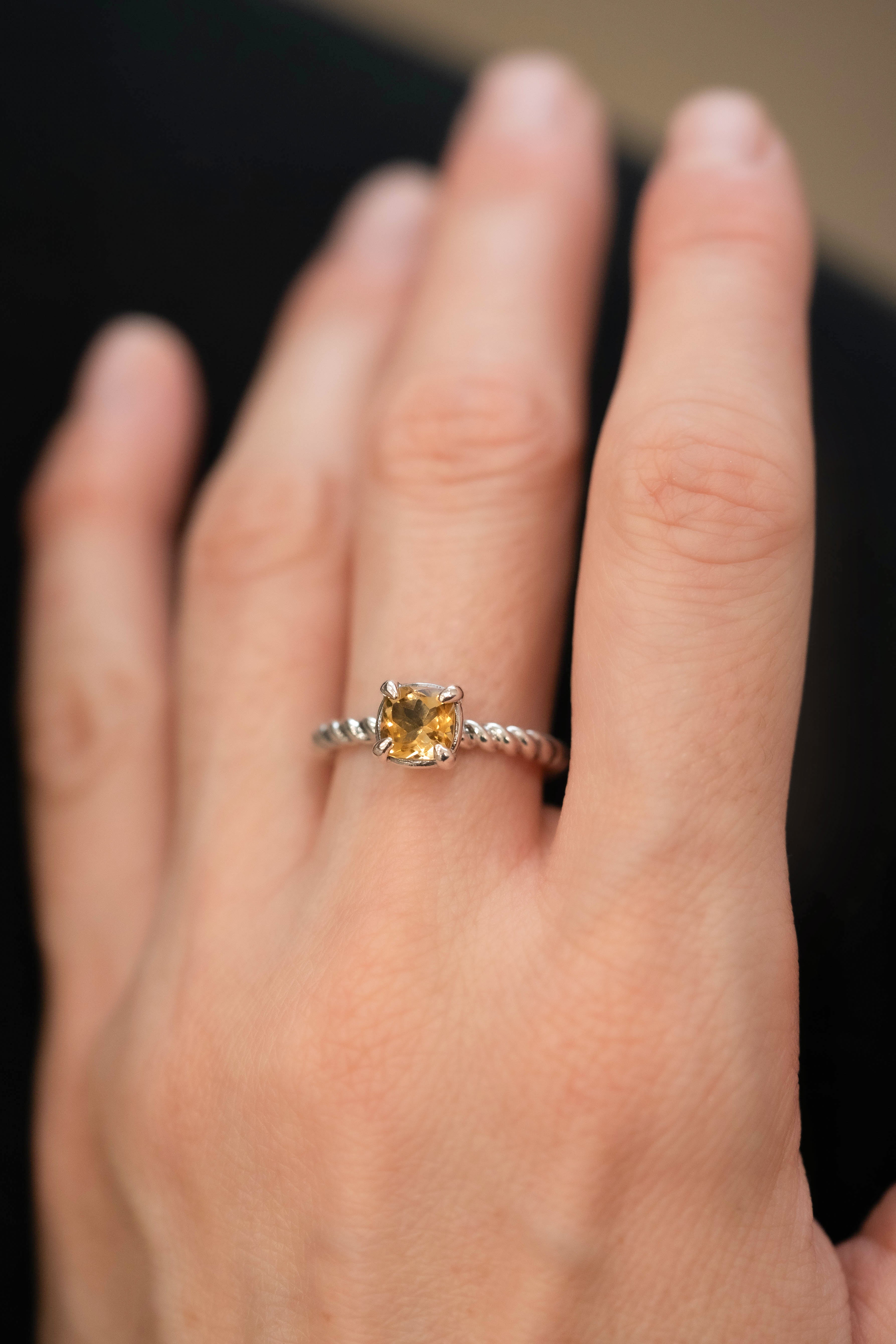 Citrine Sophia Ring