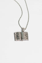 Open Book Necklace