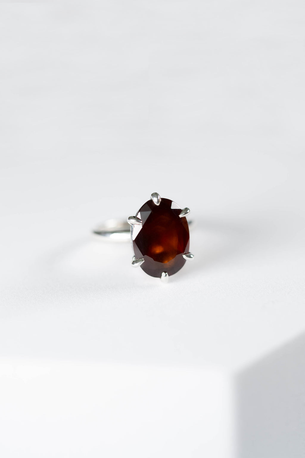 Mara Hessonite Garnet Ring
