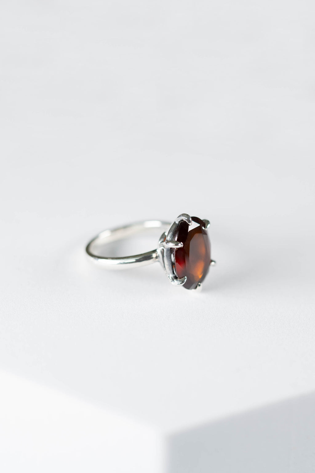 Mara Hessonite Garnet Ring