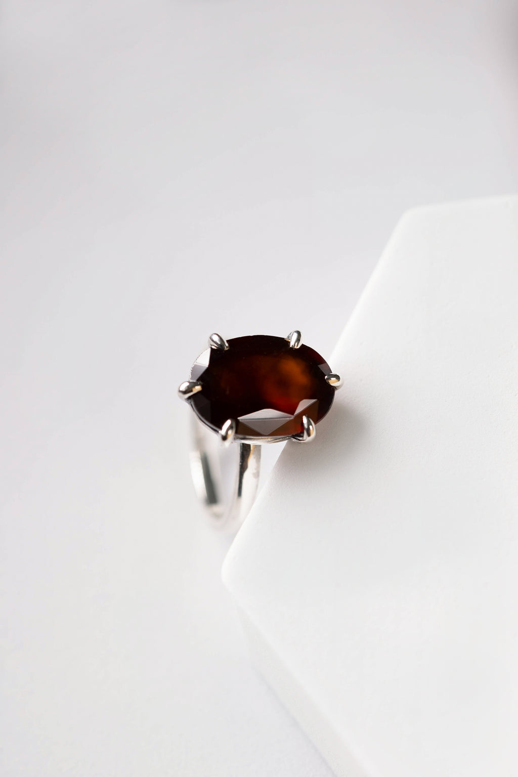 Mara Hessonite Garnet Ring