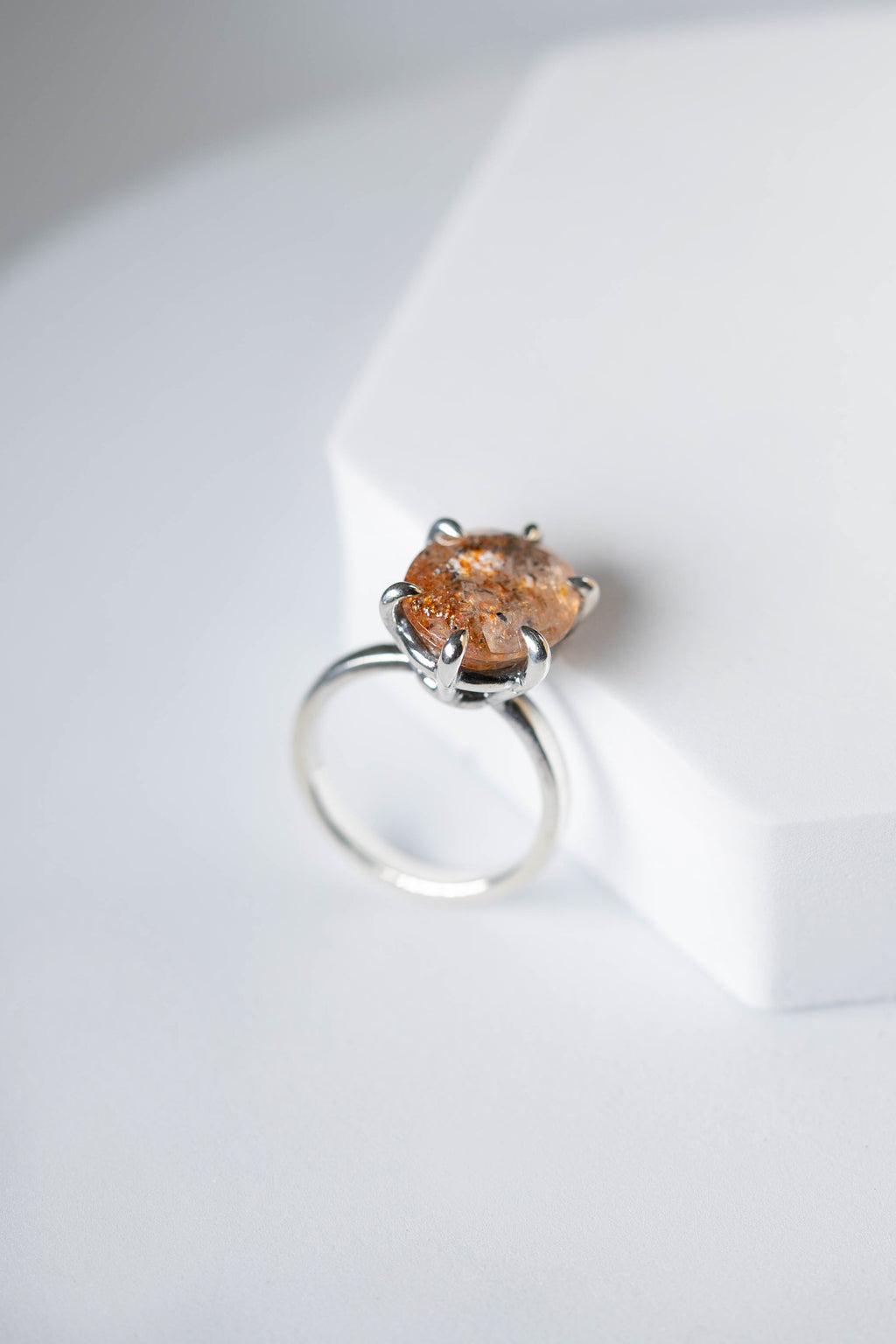 Mara Confetti Sunstone Ring