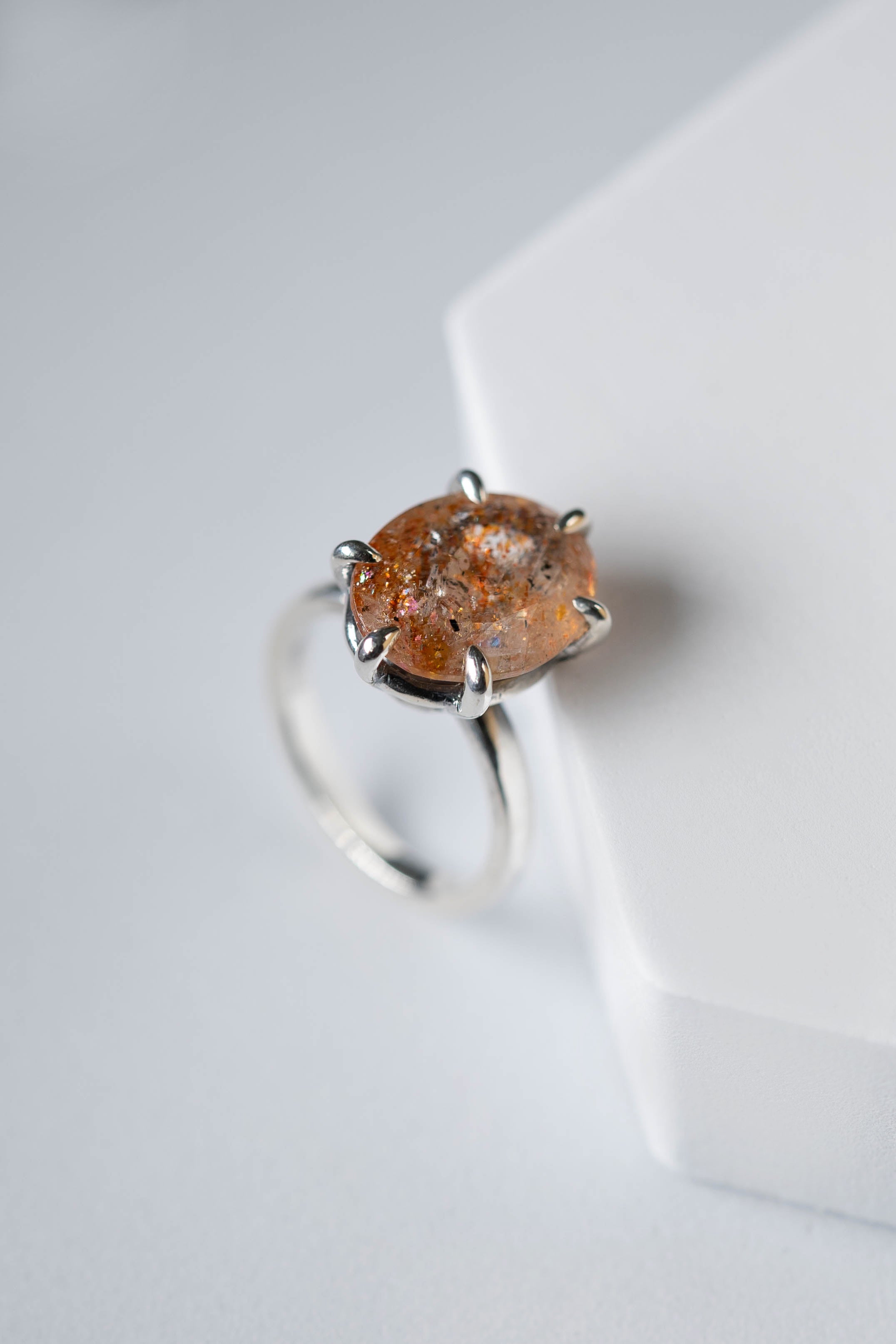 Mara Confetti Sunstone Ring