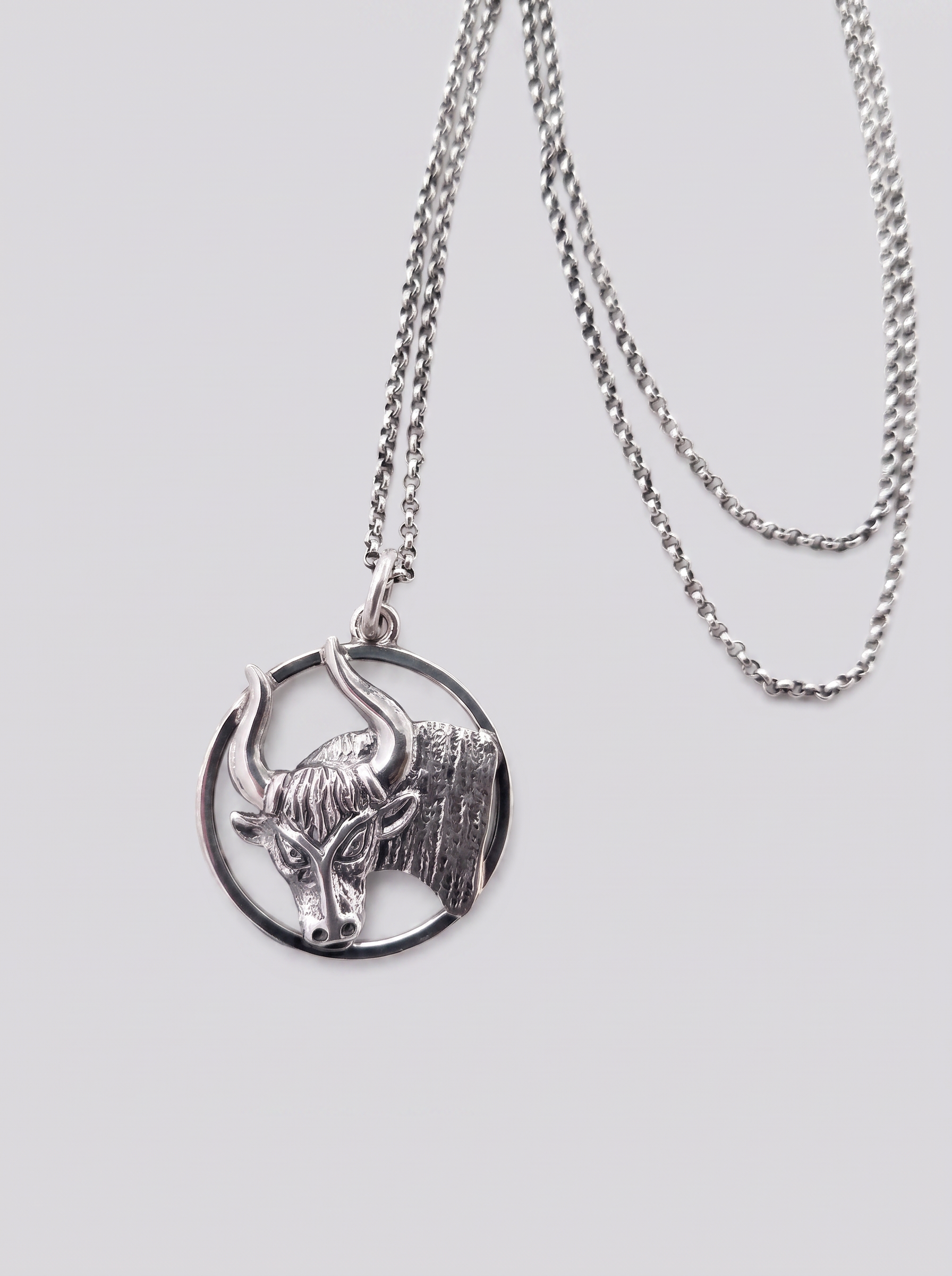 Taurus Zodiac Necklace