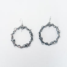 Wire Wrapped Hoop Earrings