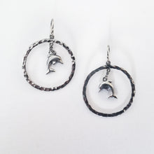 Dolphin Hoop Earrings
