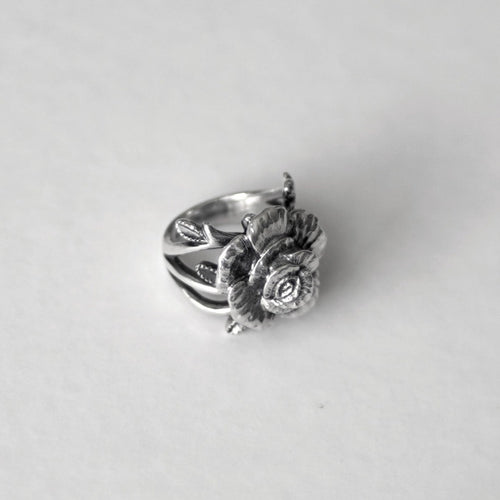 Rosa Rose Flower Ring