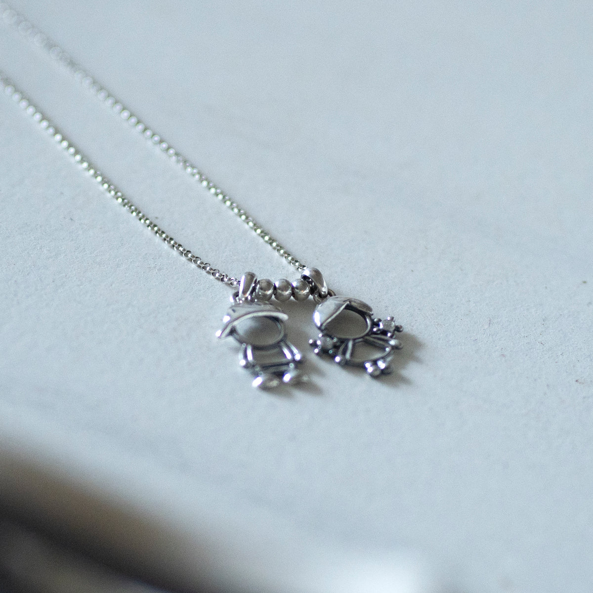 Boy and Girl Necklace