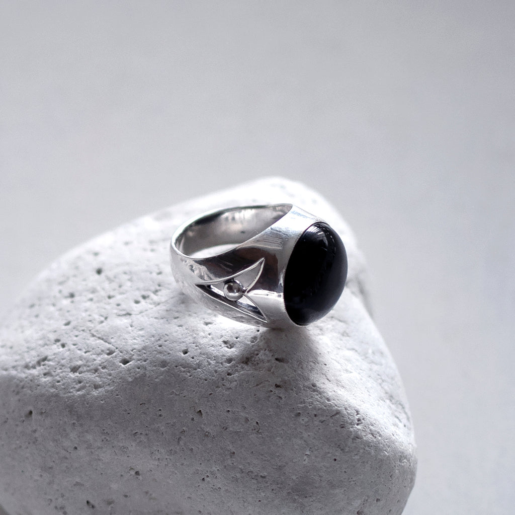 Amaia Black Onyx Ring