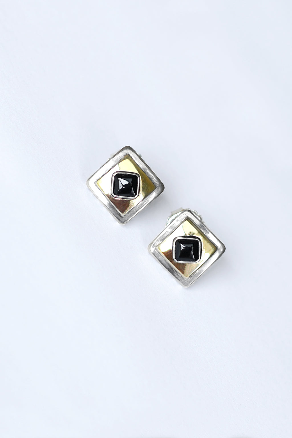 Black Onyx Cleo Studs