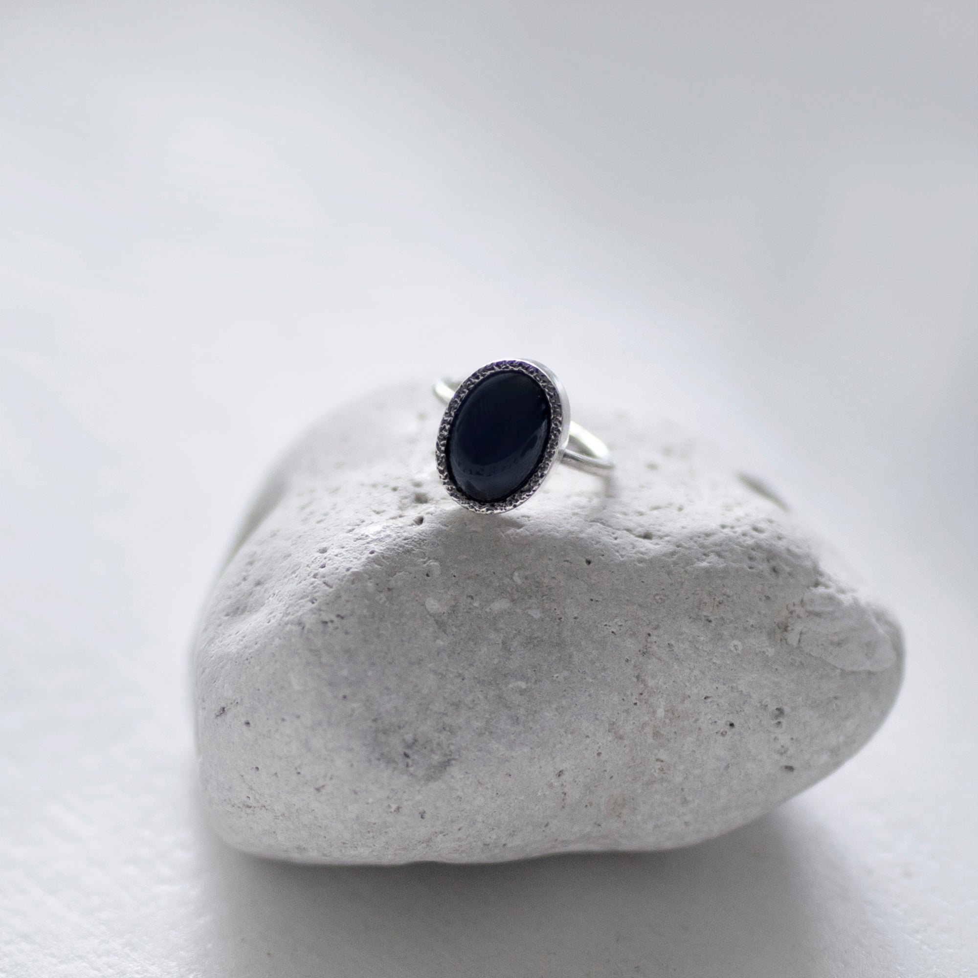 Paris Black Onyx Ring