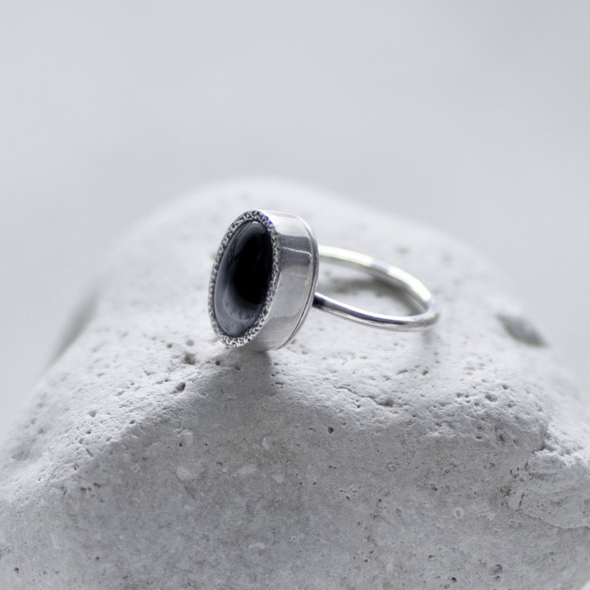 Paris Black Onyx Ring