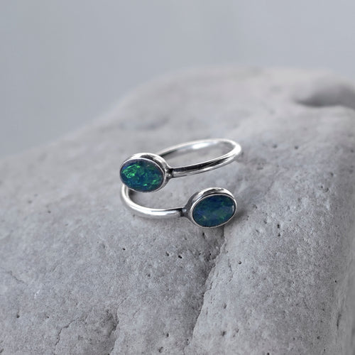 Gemma I Australian Opal Ring