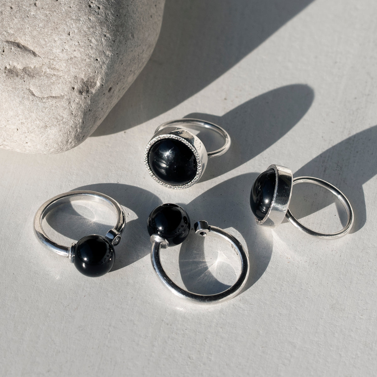 Monaco Black Onyx Ring