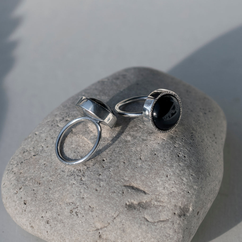 Lyon Black Onyx Ring