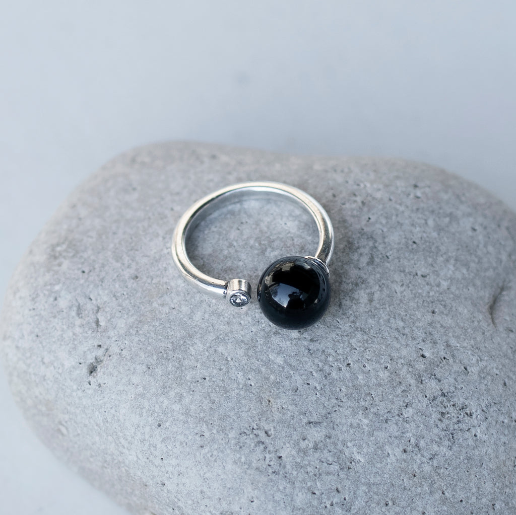 Monaco Black Onyx Ring