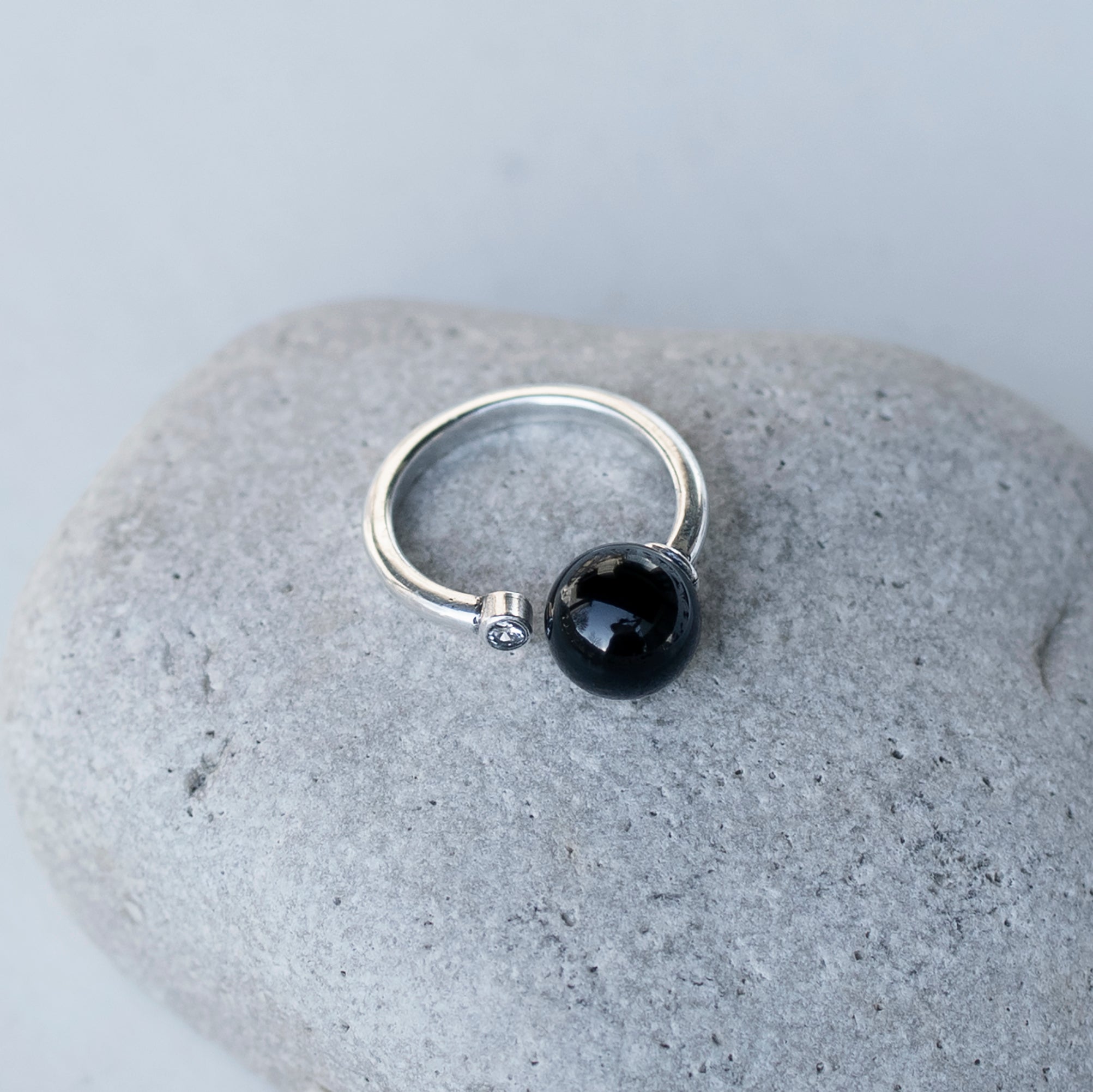 Monaco Black Onyx Ring