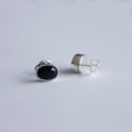 Paris Black Onyx Stud Earrings