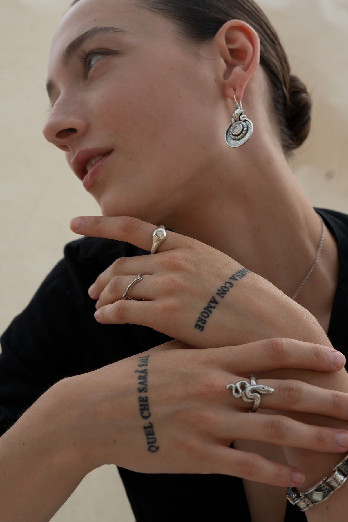 Celeste Signet Ring