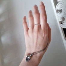 Hamsa with a Pearl Necklace