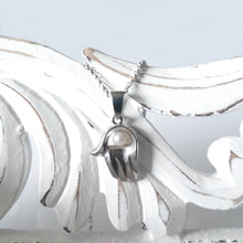 Hamsa with a Pearl Necklace