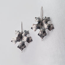 Maple Leaf Threader Earrings