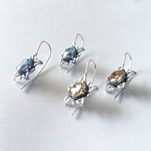 Yellow Orpheum Flower Earrings