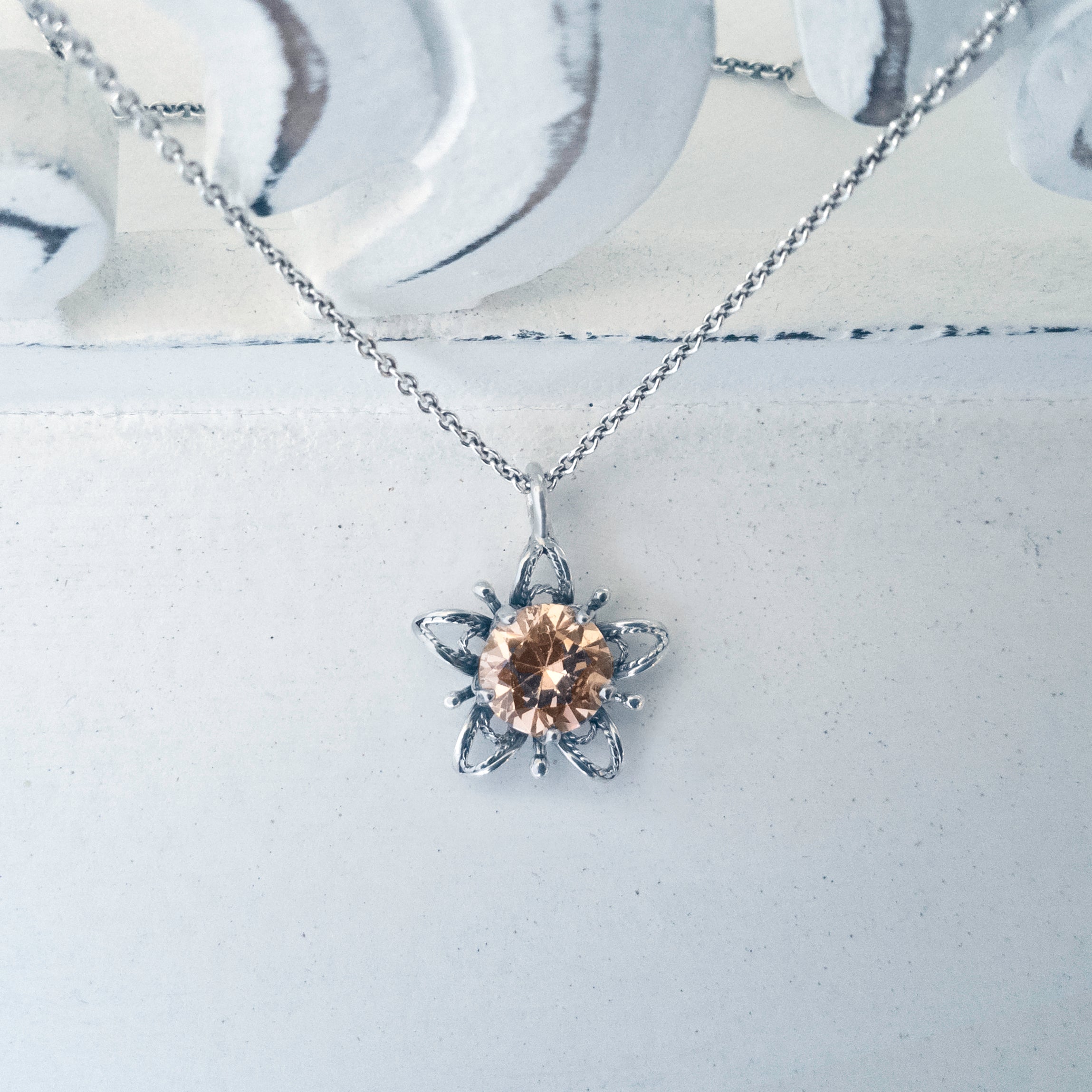 Yellow Orpheum Necklace
