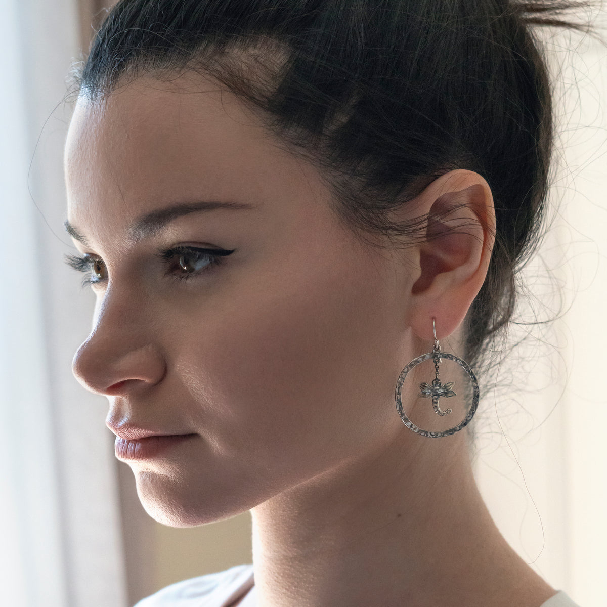 Firefly Hoop Earrings