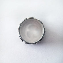 Rose Flower Wedding Band