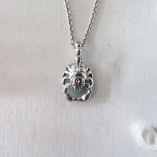 Green Jade Scorpio Zodiac Necklace