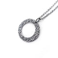 Waves Hoop Necklace