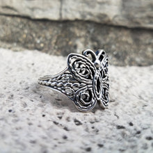 Filigree Butterfly Ring